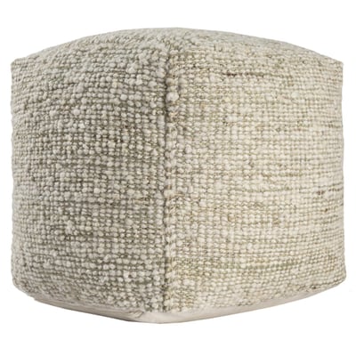 Briar Pouf Paige Wool/Jute Handmade