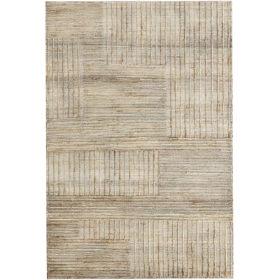 Hollis Grace Natural Jute/Cotton Handwoven Area Rug
