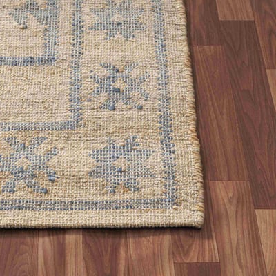 Hollis Portia Jute/Cotton Handwoven Area Rug