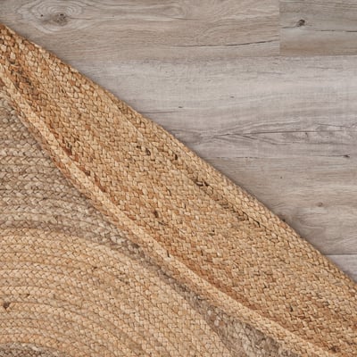 Roscoe Jace Jute Braided Area Rug