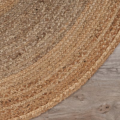 Roscoe Jace Jute Braided Area Rug