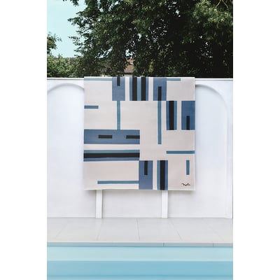 Tandeta Blue Handwoven Area Rug