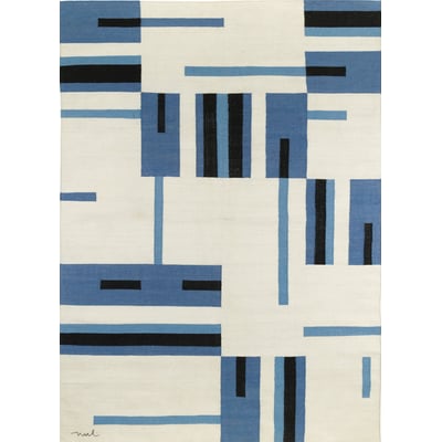 Tandeta Blue Handwoven Area Rug