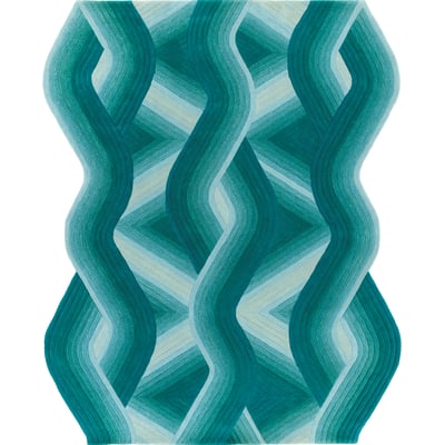 Flow Wool Hand-Tufted Area Rug