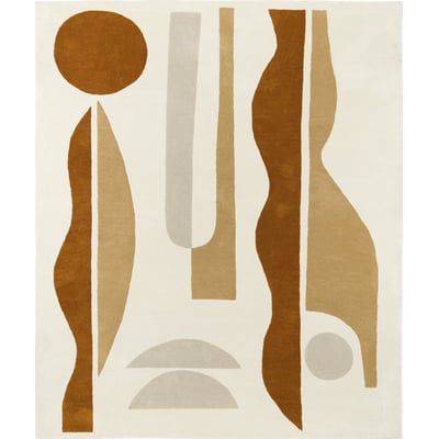 Sonia Laudet La Nuit Beige Hand-Tufted Area Rug