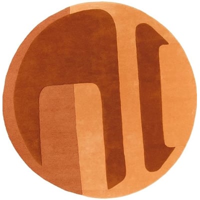 Lea Zeroil Nucleus Hazelnut Wool Hand-Tufted Area Rug