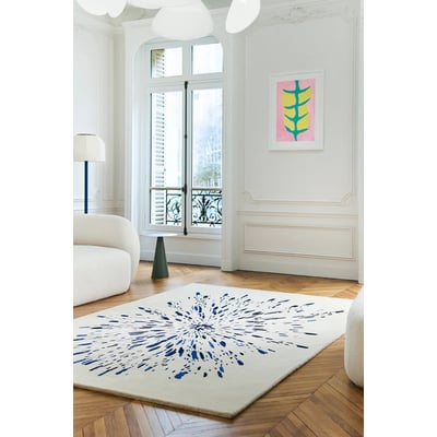 Paint Wool Hand-Tufted Area Rug