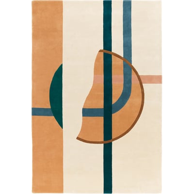Tacubaya Cream Wool Hand-Tufted Area Rug