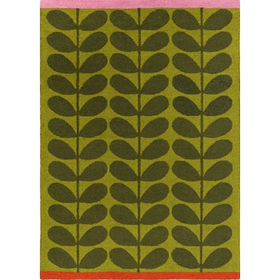 Solid Stem Seagrass Hand-Tufted Outdoor Area Rug