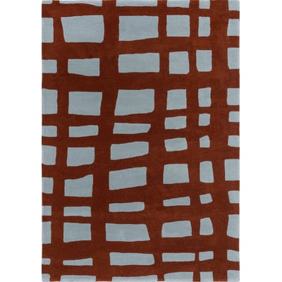 Arlo Brick Wool Hand-Tufted Area Rug