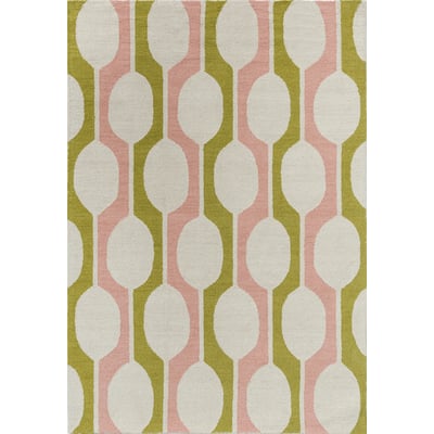 Billow Lichen Wool Hand-Tufted Area Rug