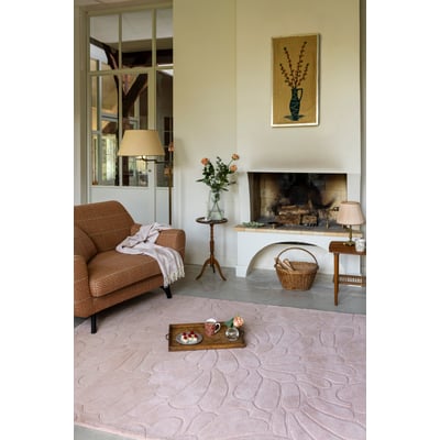 Coleby Petals Wool Hand-Tufted Area Rug