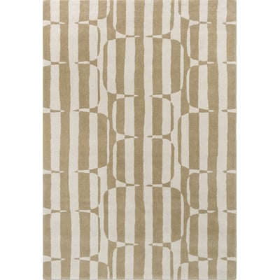 Lohko Stripe Wool Hand-Tufted Area Rug