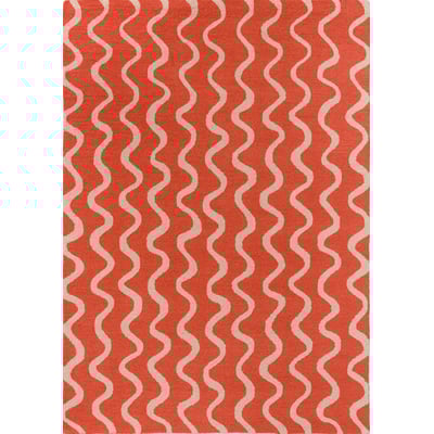 Ribbon Wool Hand-Tufted Area Rug