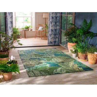 Acanthus Outdoor Hand-Tufted Area Rug