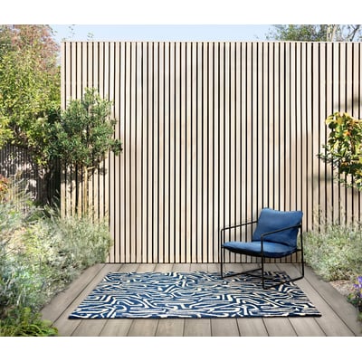 Melodic Hand-Tufted Outdoor Area Rug