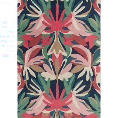 Melora Outdoor Pink Hand-Tufted Area Rug