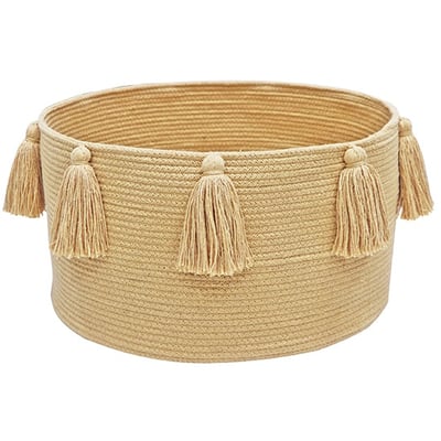 New Tassels New Tassels Basket Cotton Handmade
