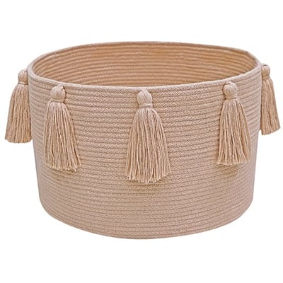 New Tassels New Tassels Basket Cotton Handmade
