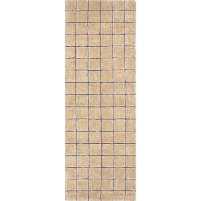 Woolable Mosaic Washable Wool Handmade Area Rug