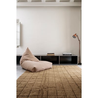 Woolable Mosaic Washable Wool Handmade Area Rug