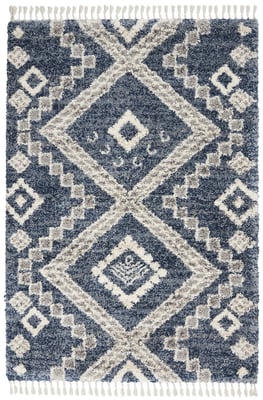Nourison Scandinavian Shag SCN-02 Moroccan Area Rugs Rugs