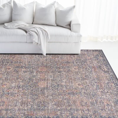 Lauren by Ralph Lauren LRL-1600 Vintage / Overdyed Area Rugs