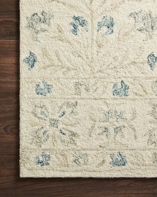 Loloi Norabel NOR-02 Floral / Botanical Area Rugs | Rugs Direct