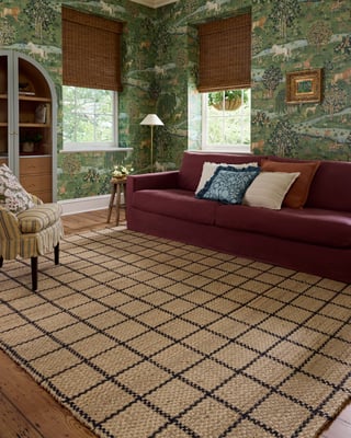 Chris Loves Julia x Loloi Fletcher FLE-01 Contemporary / Modern