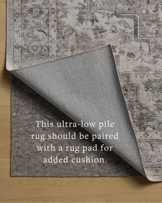 Amber Lewis x Loloi Josie Washable JOS-03 Vintage / Overdyed Area