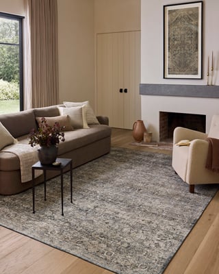 Amber Lewis x Loloi Josie Washable JOS-05 Vintage Overdyed