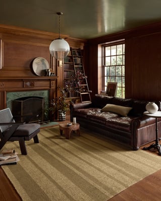 Leanne Ford x Loloi Weatherstaff WTS-03 Striped Area Rugs | Rugs