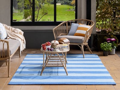 Laura Ashley for Brink and Campman Lille Striped Area Rugs Rugs