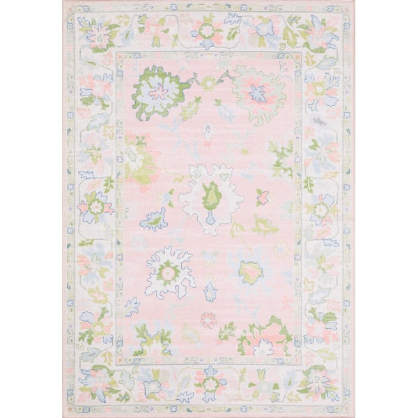 Oriental Weavers-Addison-ADD04-Pink, Green