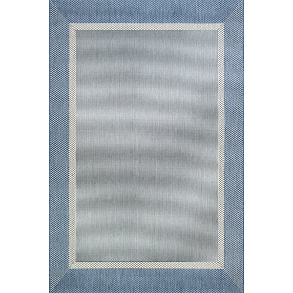 Couristan Recife Stria Texture Indoor/Outdoor Area Rug 7'6 Square Champagne-Taupe 