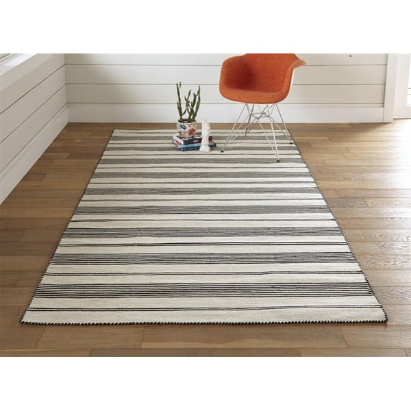 Weave And Wander Beige Striped 0r560, Tan Striped Rug