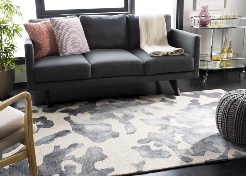 Unstuffy Sophistication - Rug Ideas For A Small Living Room