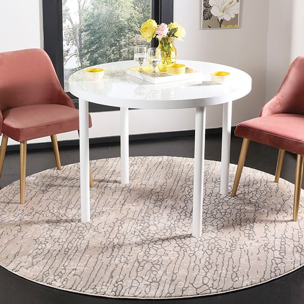 Round Rug Size Guide For 36 42 48 54, Should I Get A Round Or Rectangle Rug