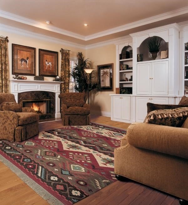 Focus on Fabrics - Brown Living Room Decor Ideas