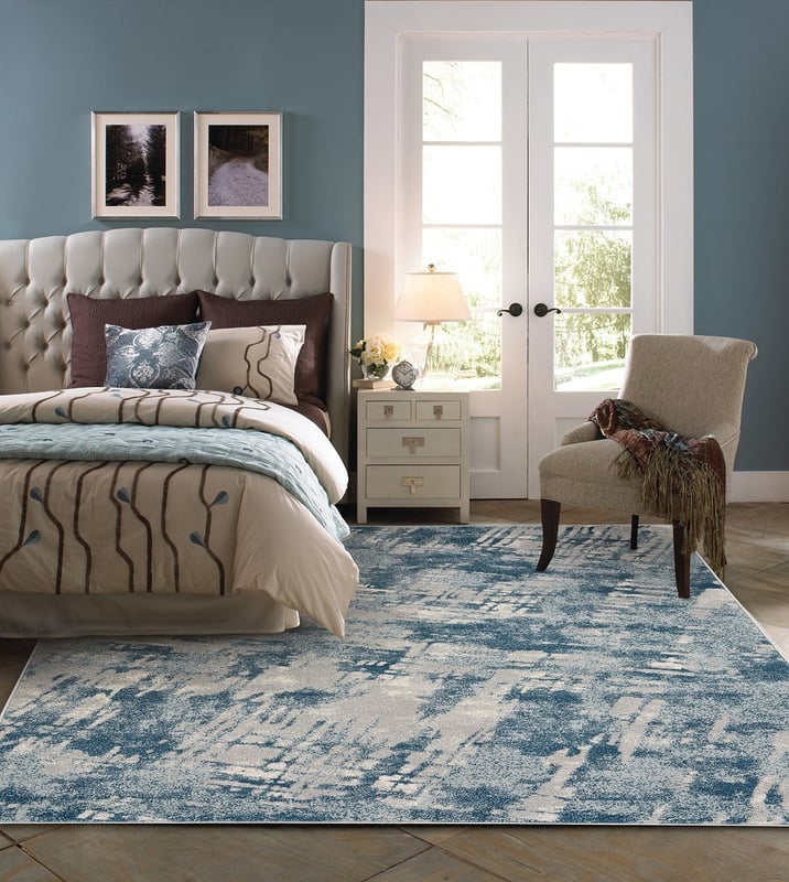 Tailored Blues - Blue Bedroom Decor Ideas