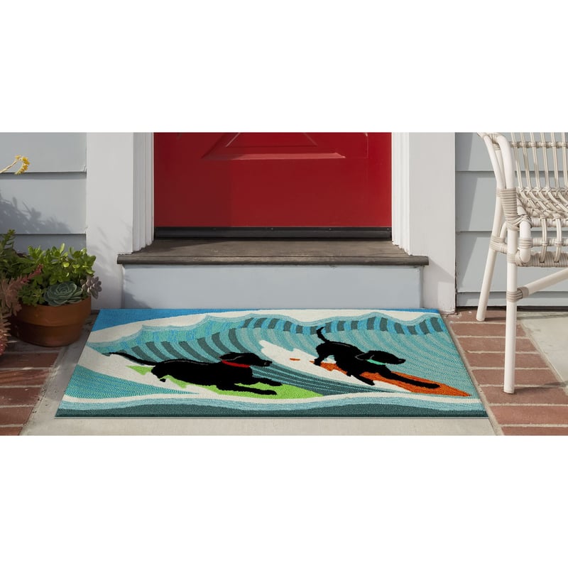 Play it for Laughs - Front Porch Rug Ideas