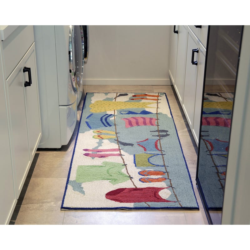 Laundry Room Love - Rug Decor Ideas