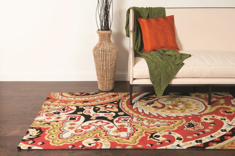 Paisley Patterns - Rug Ideas For A Small Living Room