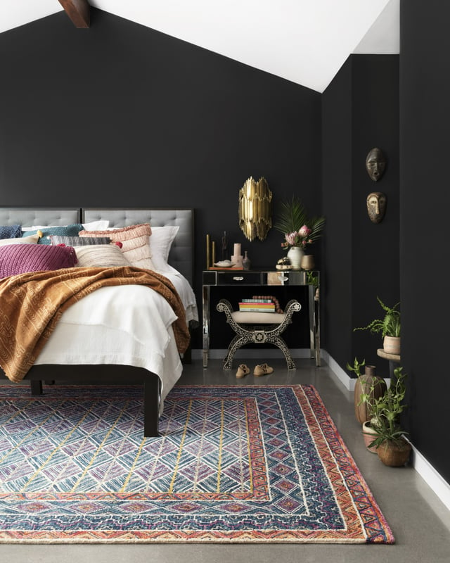 Don't Be Afraid of the Dark - Black Bedroom Decor Ideas