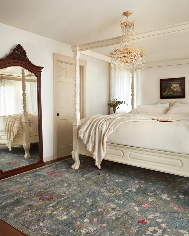 Regal Retreat - White Bedroom Design Ideas