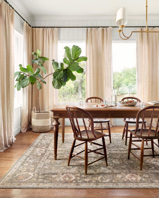 Light and Bright - Rustic Dining Room Design Tips