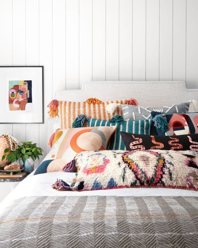 Pile On the Colors - Boho Bedroom Decor Ideas