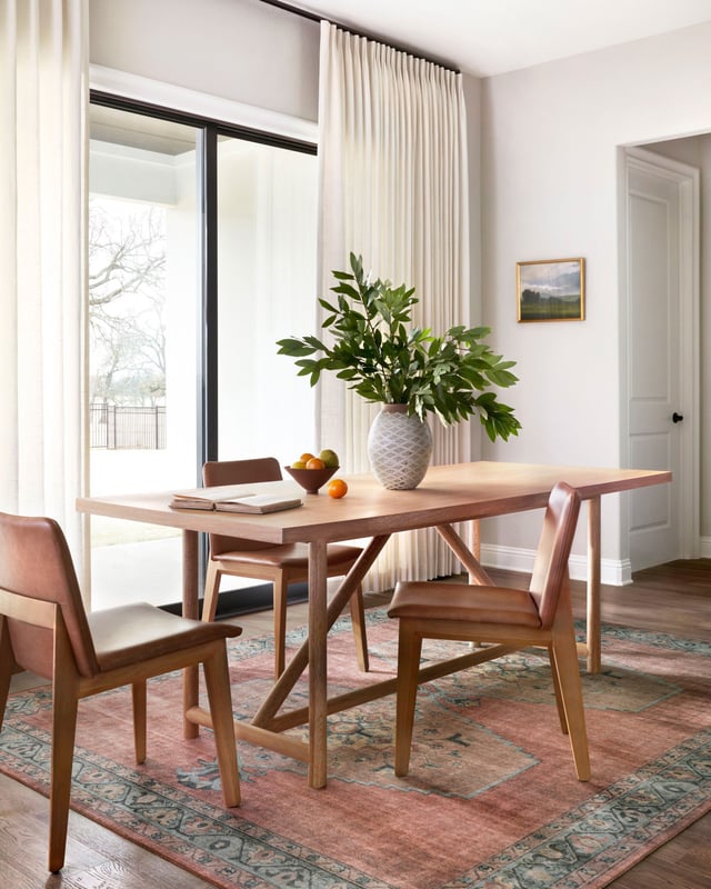 Mid-Century Rustic - Rustic Dining Room Decor Ideas