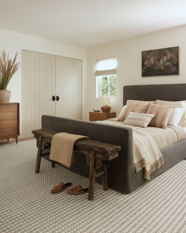 Rugged and Contemporary - Farmhouse Bedroom Decor Ideas