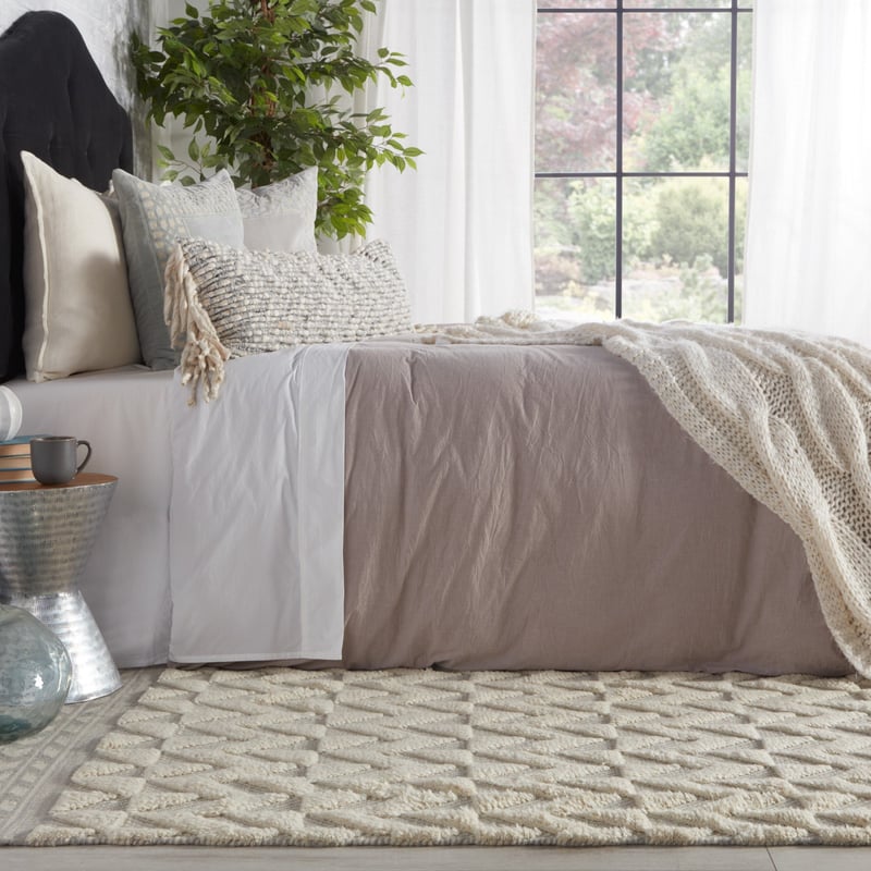 Focus on Fabrics - White Bedroom Decor Ideas